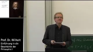Geschichte der Philosophie (10): Hobbes und Spinoza, Prof. Dr. Torsten Wilholt