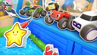 Let's Play the Fishing Game! | Puzzle Solving!  nursery rhyme Tomoncar World