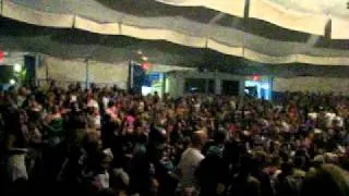 The crowd at Adam Lambert's Glam Nation, Hyannis 19/08/10 - Singing along to Don't Stop Believing!