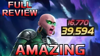 Do NOT Sleep On This AMAZING Champion: Moondragon Full Review! | Mcoc