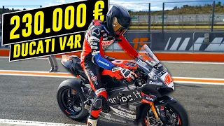 I rode the 230.000€ DUCATI V4R from SCOTT REDDING 🤯💸