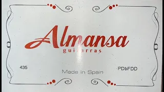 Гитара Almansa 435 кедр массив - Blackmore’s Night  Minstrel Hall