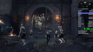 Dark Souls 3 - No-Hit Speedrun in 56:23 (Former WR)