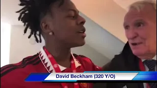 IShowSpeed meets David Beckham!!🤯 (Must see🤯) (Beckham tells him where to find Christer Ronaldo🤯)
