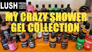 MY MASSIVE LUSH SHOWER GEL COLLECTION 2023/LUSH HOARDER!