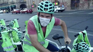 Recorrí esta pequeña CIUDAD de MÉXICO montado en una CARAVANA de BICICLETAS, por PRIMERA VEZ. 🚲 🇲🇽.