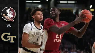 Florida State vs. Georgia Tech Basketball Highlights (2018-19)