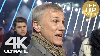 Christoph Waltz on Alita: Battle Angel and Rosa Salazar