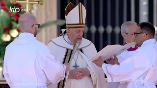 Messe de la Résurrection 2023 présidée par le pape François à Rome