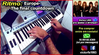 Europe - The Final Countdown - Ritmos Yamaha PSR 550 1100 E433 740 2100 S700 S670 S550 e mais 🎹