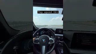 BMW g30 top speed