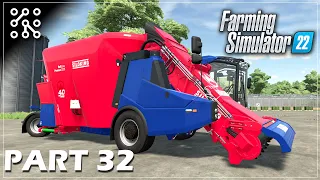 Mašina na krmnou směs pro krávy #32 | Farming Simulator 22 | Lets play | Česky