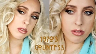 AHS: Hotel- 1970's Countess- Lady Gaga Makeup Tutorial