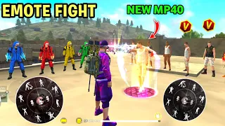 Free Fire Emote Fight On Factory Roof || Adam Vs Criminal New Emote Fight || Garena Free Fire 🔥