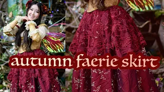 Autumn Faerie Skirts and Renaissance Armbands | Sewing my Renaissance Festival Costume