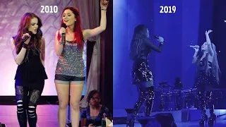 Elizabeth Gillies & Ariana Grande Give it up 2010 - 2019
