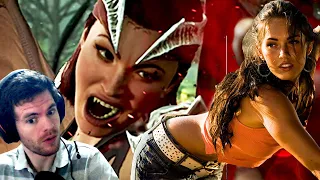 INTENSE REACTION: Megan Fox Gameplay Reveal- Nitara Mortal Kombat 1