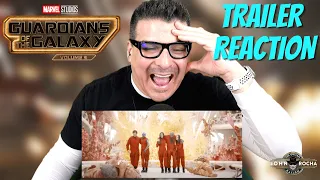 GUARDIANS OF THE GALAXY VOL 3 - Trailer Reaction!! | Super Bowl | Marvel | James Gunn