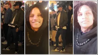 Les Twins | Piccadilly Circus London | Street Dance Visit | Wednesday 27 December 2018