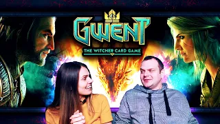 GWENT - The Witcher Card Game | Official Launch + Cinematic Trailer | REACTION