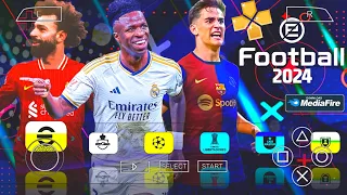 eFOOTBALL 2024 PPSSPP | PES 24 PPSSPP CAMERA PS5 | PES 2024 PPSSPP