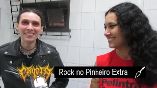 Rock no Pinheiro Extra - Entrevista coletiva com Crypta