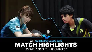 Archana Girish Kamath vs Suh Hyo Won | WS R32 | WTT Contender Lagos 2023