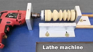 How to Make a Lathe Machine at Home