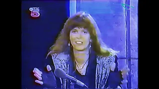 Tele5 Backstage / FALCO Interview mit Annette Hopfenmüller, Thema "Wiener Blut" 1988