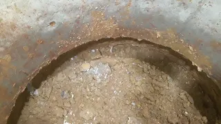 como cavar poço descendo manilhas na água (Mini curso parte 13)