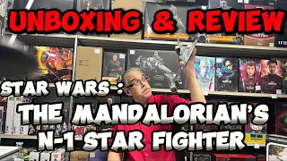 HASBRO: UNBOXING & REVIEW - THE MANDALORIAN’S N-1 STARFIGHTER!!!