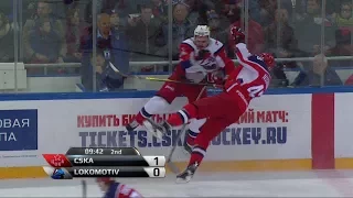 Koledov hits and then counter hits Nichushkin