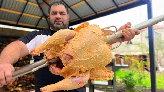 SHOCK!! 15 KG TURKEY ON A ROOT!! SUPER RECIPE