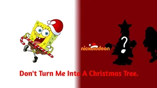 Please Nickelodeon, Don't Turn Me Into A Christmas Tree