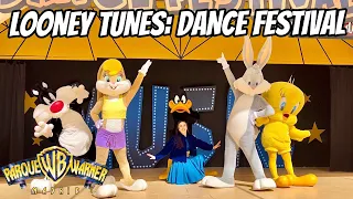 [4K] PARQUE WARNER 2023 - LOONEY TUNES DANCE FESTIVAL STARS EDITION