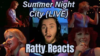 Ratty Reacts to ABBA - Summer Night City LIVE (YES, the live version is AWESOME!)