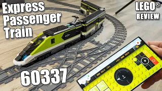 LEGO 60337 Review | LEGO Express Passenger Train | Review 60337 LEGO City 2022 | LEGO Train