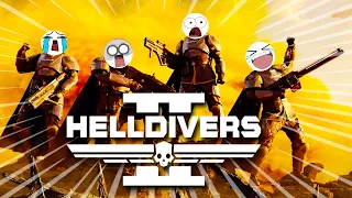 Helldivers 2 with Friends is FUNNY AND CHAOTIC!