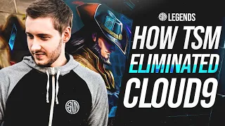 Beating CLOUD9 To Make It Into WORLDS! | TSM LEGENDS