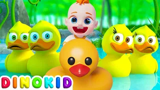 Five little ducks get on the shore | Ten Little Sharks | Nursery Rhymes & Kids Songs | Kindergarten