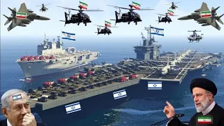 Israeli Navy Aircraft Carrier Badly Destroyed by Iranian Fighter Jets - GTA 5