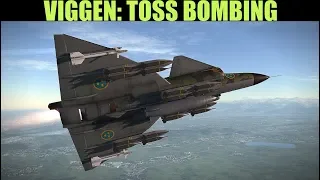 AJS37 Viggen: Toss Bombing Tutorial | DCS WORLD