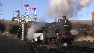 BR 0-6-0 Class 4F number 44422 at the Great Central Railway in 2008