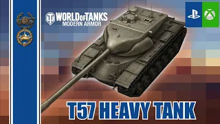 T57 Heavy Tank / World of Tanks: Modern Armor / PlayStation 5 / XBox / 1080p / Wot Console