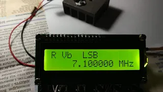 DDS синтезатор 0-55 mhz.