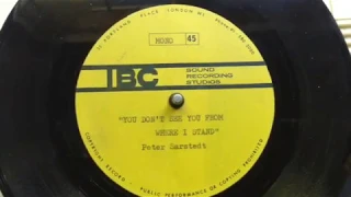 Peter Sarstedt Unreleaded never before heard UK 1968 Demo Acetate, Acid Folk Rock !!!