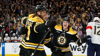 Who else but PASTRNAK?!? Pasta scores Boston's 1st playoff goal