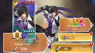 SUPER MASSIVE Miracle Summons and Sacred Oath Summons! | ML:Adventure (Android: 1.1.290)