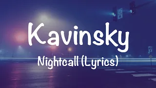 Kavinsky - Nightcall (Lyrics)