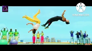 Charlio 's Kung Fu Power | Happy New Year scenes Sah Rukh Khan,Deepike Padukone